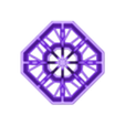 bottle-drip-tray-octagon-with-holes.stl Üst Üste Yerleştirilebilir Şişe Kurutma Rafı (5 farklı model)