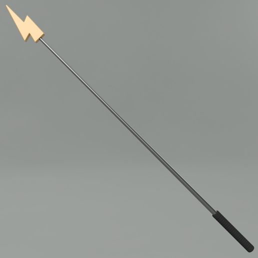 01.jpg Hazbin hotel Weather presenter board pointer, Vox lightning pointer. TV series, cartoon, props, cosplay