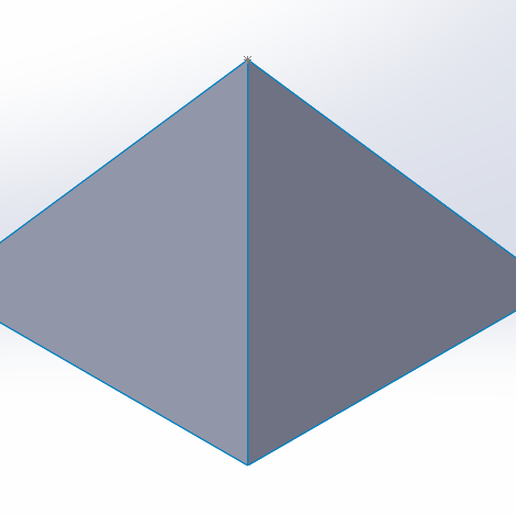 pyramid 52 degree gold 3D model