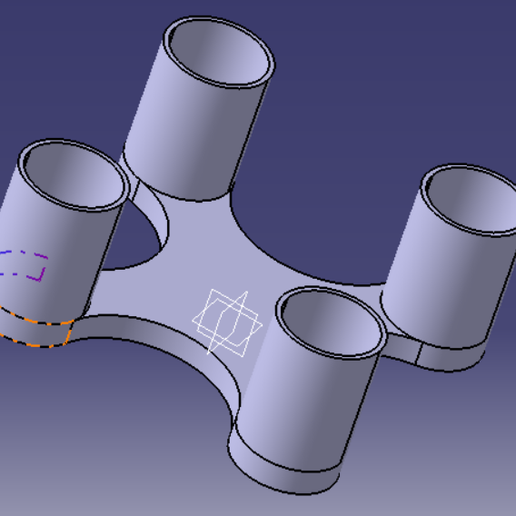 Drone frame 20mm 3D model