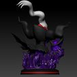 ZBrush-Document7.jpg pokemon darkrai (with cuts and plugs)