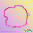 388_cutter.png BRIDE AND GROOM WEDDING COOKIE CUTTER MOLD
