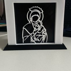 4A89E5DD-AAF3-4955-B4A4-D774BD73D8E2.jpg Archivo STL Pantalla Nossa Senhora do Perpetuo Socorro・Diseño de impresión en 3D para descargar