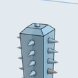 spikey.png Kanabo, sivri topuz, 28mm oyun için