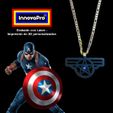 CapitanF.jpg Captain America Charm (2x1)