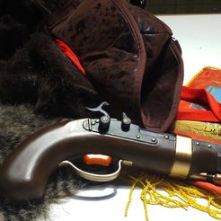 Swashbuckeler_Hero.jpg Datei STL The Swashbuckler’s Screw Pistol・Modell für 3D-Druck zum herunterladen