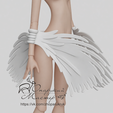 Decorations-wings.png Wing arm jewelry for Monster High dolls