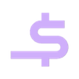 DOLLAR.stl Letters and Numbers SQUID GAME | Logo
