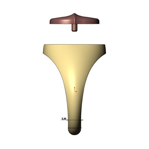 Bone-link-Oval-ring-size7to10-09.jpg Bone link insert signet ring US sizes 7to10 3D print model