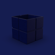 04.-Cube-04-4-Cubes.png 04. Cube 04 - 4 Cubes - Planter Pot Cube Garden Pot - Lorelai