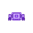 Robot retro.stl Robot Retro – Autómata clásico de estilo vintage futurista Low Poly