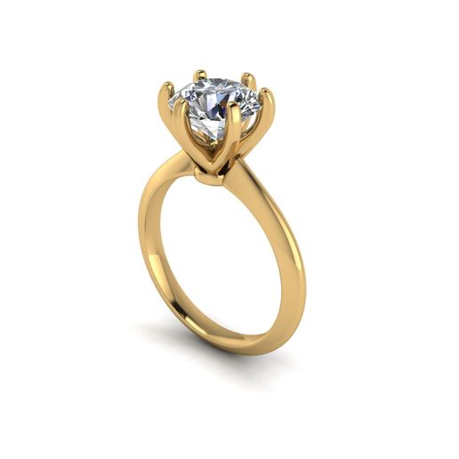 Tiffany Solitaire Diamond Ring RRA