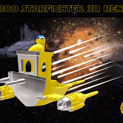 mystery2StickerSheet2-74.png Archivo STL Naboo Starfighter Benchy・Diseño de impresión en 3D para descargar