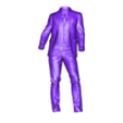 suit-leon s kennedy.stl Leon S. Kennedy 300mm Pre-Split STL - Residual Evil Requiem Character Statue - Leon Kennedy 3D Print Model