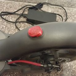20180616_195525[1.jpg Xiaomi Mijia Scooter M365 mudguard rear rubber cap