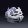 Pot_Marines_Helmet_Skull_IMG_04.jpg Pot - Marines Helmet Skull - 3D PRINT