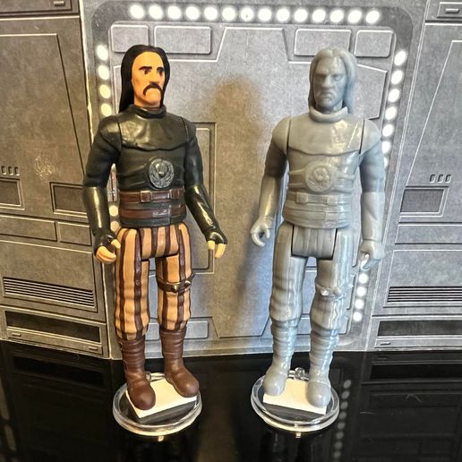 271947569_3032600573649383_7503427619115430734_n.jpg RANCOR KEEPER DANNY TREJO, VINTAGE CUSTOM STAR WARS ACTION FIGURE, THE BOOK OF BOBA FETT, KENNER 3.75", CUSTOM 1/18 FIGURE