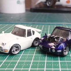 DSC00354-1200.jpg Free STL file TOYOTA 2000GT (3000GT)・3D printing template to download