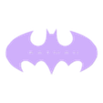 3D.STL Batman 3D logo