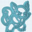 008-Wartortle-Cookie-Cutter.jpg Kanto Starters Cookie Cutter Pack