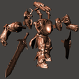 09h.png DAVOTH DARK LORD MECH -DOOM ETERNAL MODULAR ARTICULATED ULTRA DETAILED STL MESH FOR 3D PRINTING