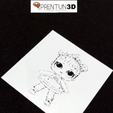 cenicienta.png Stencil Ballerina LOL / Stencil doll LOL / Stencil LOL