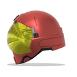 2022-02-25-8.png Halo 3 Inspired Security Helmet (3D MODEL - STL)