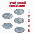 Oval_60x35mm_1.PNG Oval Bases "Walkway" 60x35mm