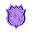 NHL Crest 3in cutter and deboss stamp.stl NHL Cookie Cutters and Stamps - FREE SAMPLE