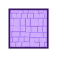 25mm Square Base Random Tile_10.STL 25mm Square Random Tile Base