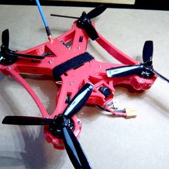 foto_portada.jpg Bat-quad 210mm by elpet (full printed racing drone)