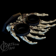 Untitled40_20251016141311.png Skeleton Hands Feeding Ledge with FREE Cup STL !!