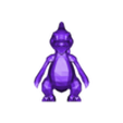 Charmeleon.stl 005 - Charmeleon Low Poly