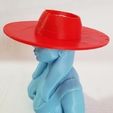 0db0e91b01de6ae4160e39ef16d5b385_display_large.jpg Archivo STL gratis Lady Gaga y Sombrero・Modelo de impresión 3D para descargar