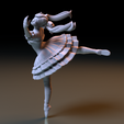 0011.png Ballet girl in the woods Diorama