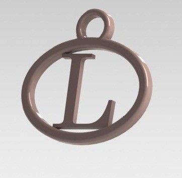 I said with a letter L