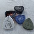 017-pic-1.jpg Guitar Pick Container - 4 different Designs