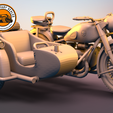 IDA-PMI0198_1.png Motorcycle M-72 with sidecar