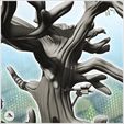 5.jpg Evil tree with flags and skeleton in metal cage (12) - Ork Green Horde Fantasy Beast Chaos Demon Ogre