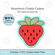 Etsy-Listing-Template-STL.png Strawberry Cookie Cutters | STL Files