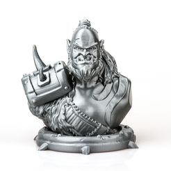 IMG_2091.jpg Download STL file Zefrong the Orc • 3D printer object, Wekster
