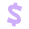 DOLLAR.stl Letters and Numbers POKEMON (2 colors) Letters and Numbers | Logo
