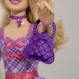 Barbie-Delancy-Princess-Charm-School-Purse.png Barbie Princess Charm School Delancy Doll Handbag Replacement
