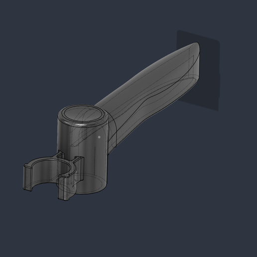 Long Handle Dustpan Grip With Broom Clip Replacement