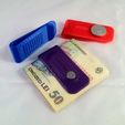 MoneyClip-V2_01.JPG Free STL file Money Clip・3D printing template to download