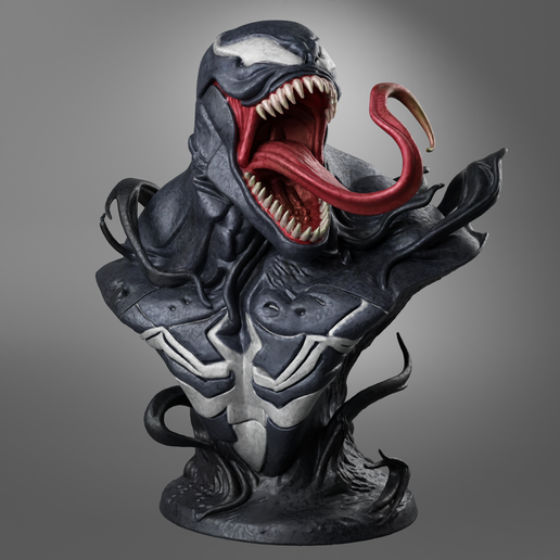Venom フィギュア BUST Sideshow Collectibles Venom Legendary Scale Bust LE 071/500