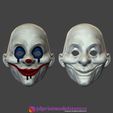 Henchmen_Clown_Mask_08.jpg Henchmen Dark Knight Clown Joker Mask Costume Helmet