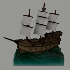 Sea_of_Thieves_-_Galleon_1_1_Thumnail.png Sea of Thieves - Galleon Ship - 3D Print .STL File