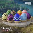 9-Eggs-copy.jpg Palworld Eggs Multicolor Fanart