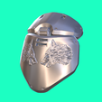 002.png Complete ARMOR HUNTER Cosplay Helmet IRON BANNER DESTINY 3D model